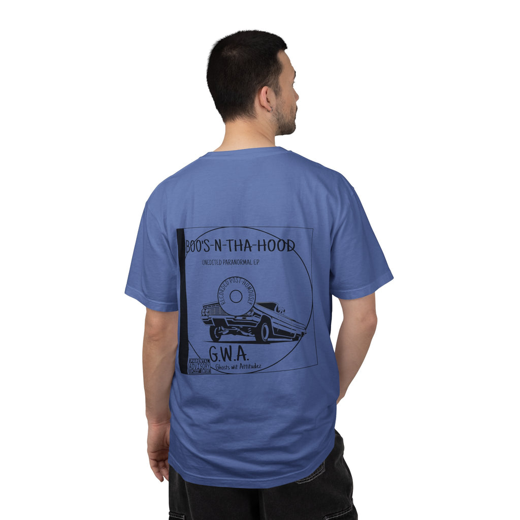 Boo's N Tha Hood T-Shirt | Retro Lowrider Halloween Ghost Tee