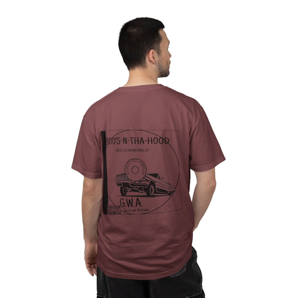 Boo's N Tha Hood T-Shirt | Retro Lowrider Halloween Ghost Tee
