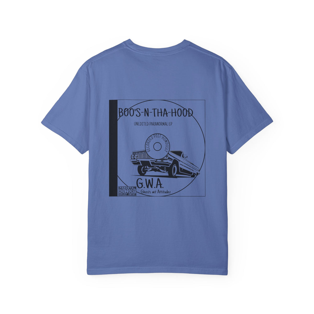 Boo's N Tha Hood T-Shirt | Retro Lowrider Halloween Ghost Tee