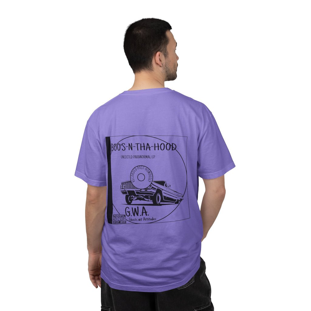 Boo's N Tha Hood T-Shirt | Retro Lowrider Halloween Ghost Tee
